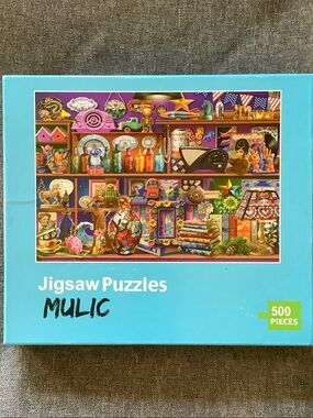 Retro Back to the Past 500 Piece Jigsaw puzzle Chris Bigelow art